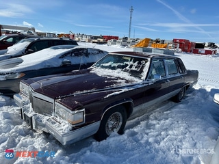1990 Cadillac Brougham 1990 Cadillac Brougham Automobile (Inoperable)