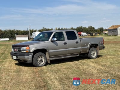 2002 GMC Sierra 2500 Hd 2002 GMC Sierra 2500HD SLE 4x4 Crew Cab Pickup 1GTHK23172F210589 - główne zdjęcie licytacji z USA - miniatura