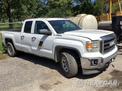 2015 GMC Sierra 1500 2015 GMC Sierra 1500 4x2 Crew Cab Pickup 1GTR1TEC5FZ385763 - główne zdjęcie licytacji z USA - miniatura