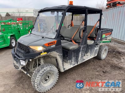 2023 Polaris Pxd Ms Gas Crew 2023 Polaris PXD MS Gas Crew 4x4 Utility Vehicle 3NSM4A577PE252569 - główne zdjęcie licytacji z USA - miniatura