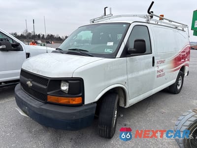 2011 Chevrolet 2500 Express 2011 Chevrolet 2500 Express Cargo Van (Inoperable) 1GCWGFBA4B1178473 - główne zdjęcie licytacji z USA - miniatura