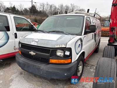 2008 Chevrolet 2500 Express 2008 Chevrolet 2500 Express Cargo Van (Inoperable) 1GCGG25CX81151913 - główne zdjęcie licytacji z USA - miniatura