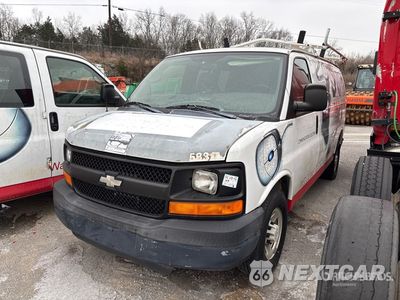 2008 Chevrolet 2500 Express 2008 Chevrolet 2500 Express Cargo Van (Inoperable) 1GCGG25CX81151913 - główne zdjęcie licytacji z USA - miniatura