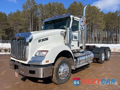 2022 International Hx 620 Sba 2022 International HX620 SBA 6x4 T/A Day Cab Truck Tractor 3HSDTAPT2NN472902 - główne zdjęcie licytacji z USA - miniatura