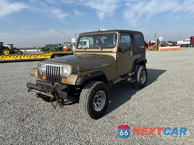 1990 Jeep Wrangler 1990 Jeep Wrangler 4WD SUV 2J4FY49T8LJ524992 - główne zdjęcie licytacji z USA - miniatura