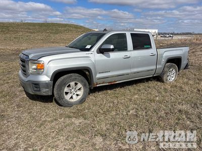 2014 GMC Sierra 1500 2014 GMC Sierra 1500 SLE 4x4 Crew Cab Pickup (Inoperable) 3GTU2UEC6EG505100 - główne zdjęcie licytacji z USA - miniatura