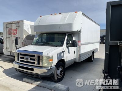 2008 Ford E-350 Cutaway 2008 Ford E-350 CUTAWAY 4x2 Cargo Van (Inoperable) 1FD2E35L58DA89272 - główne zdjęcie licytacji z USA - miniatura