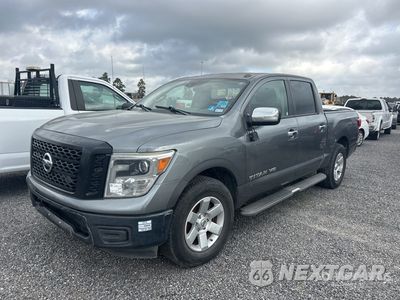 2018 Nissan Titan 2018 Nissan Titan 4x2 Crew Cab Pickup (Inoperable) 1N6AA1E62JN522702 - główne zdjęcie licytacji z USA - miniatura