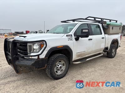 2021 GMC Sierra 2500 Hd 2021 GMC Sierra 2500HD 4x4 Crew Cab Pickup 1GT19LE72MF210006 - główne zdjęcie licytacji z USA - miniatura