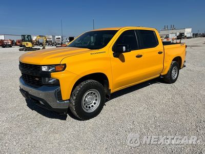 2021 Chevrolet Silverado 1500 2021 Chevrolet Silverado 1500 4x4 Crew Cab Pickup 1GCUYAEF5MZ374635 - główne zdjęcie licytacji z USA - miniatura