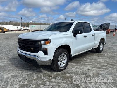 2022 Chevrolet Silverado 1500 2022 Chevrolet Silverado 1500 4x4 Extended Cab Pickup 1GCRDAEK3NZ505464 - główne zdjęcie licytacji z USA - miniatura
