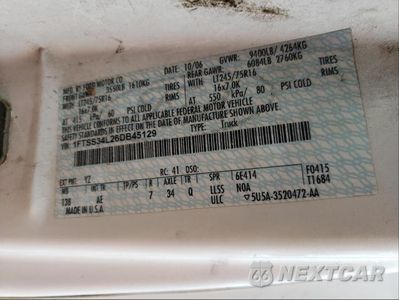 Zdjęcie 10 z 10 samochodu: 2006 FORD ECONOLINE E350 SUPER DUTY VAN VIN:1FTSS34L26DB45129 - miniatura