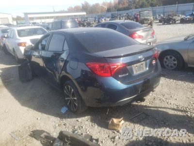 Trzecie zdjęcie samochodu z tyłu: 2018 TOYOTA COROLLA L VIN:2T1BURHE1JC988964 - miniatura