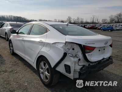 Trzecie zdjęcie samochodu z tyłu: 2016 HYUNDAI ELANTRA SE VIN:5NPDH4AE4GH790699 - miniatura