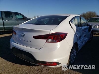 Czwarte zdjęcie samochodu z boku: 2020 HYUNDAI ELANTRA SE VIN:5NPD74LF6LH543557 - miniatura