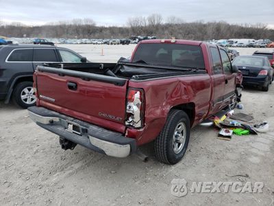 Czwarte zdjęcie samochodu z boku: 2004 CHEVROLET SILVERADO C1500 VIN:2GCEC19T841403170 - miniatura