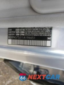 Zdjęcie 10 z 10 samochodu: 2001 MERCEDES-BENZ S 500 VIN:WDBNG75J11A196651 - miniatura