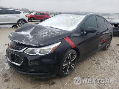 Drugie zdjęcie samochodu z przodu: 2017 CHEVROLET CRUZE LS VIN:1G1BC5SMXH7204152 - miniatura