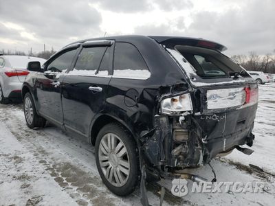 Trzecie zdjęcie samochodu z tyłu: 2009 LINCOLN MKX VIN:2LMDU88C29BJ06920 - miniatura