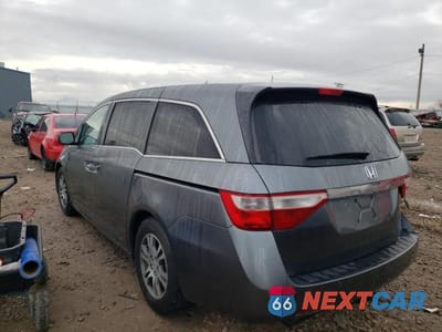 Trzecie zdjęcie samochodu z tyłu: 2011 HONDA ODYSSEY EX VIN:5FNRL5H46BB019188 - miniatura