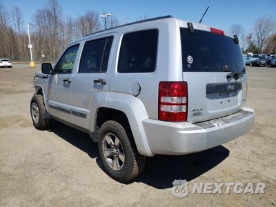 Trzecie zdjęcie samochodu z tyłu: 2008 JEEP LIBERTY SPORT VIN:1J8GN28KX8W218255 - miniatura