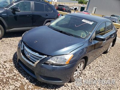 Drugie zdjęcie samochodu z przodu: 2014 NISSAN SENTRA S VIN:1N4AB7AP6EN853960 - miniatura