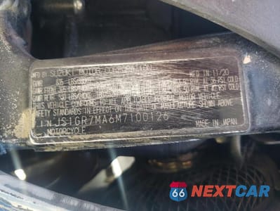 Zdjęcie 10 z 10 samochodu: 2021 SUZUKI GSX-R750 VIN:JS1GR7MA6M7100126 - miniatura
