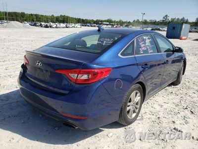 Czwarte zdjęcie samochodu z boku: 2017 HYUNDAI SONATA SE VIN:5NPE24AFXHH551285 - miniatura
