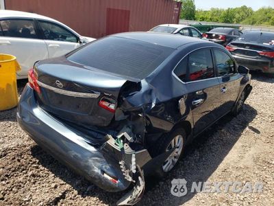 Czwarte zdjęcie samochodu z boku: 2014 NISSAN SENTRA S VIN:1N4AB7AP6EN853960 - miniatura