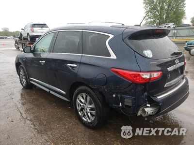 Trzecie zdjęcie samochodu z tyłu: 2015 INFINITI QX60 VIN:5N1AL0MM5FC551732 - miniatura