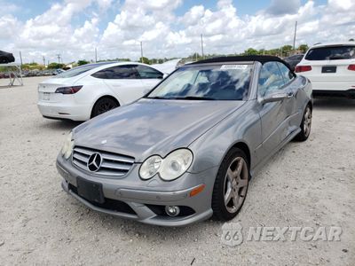 Drugie zdjęcie samochodu z przodu: 2009 MERCEDES-BENZ CLK 350 VIN:WDBTK56F49T108146 - miniatura