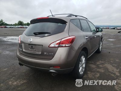 Czwarte zdjęcie samochodu z boku: 2012 NISSAN MURANO S VIN:JN8AZ1MW4CW210315 - miniatura
