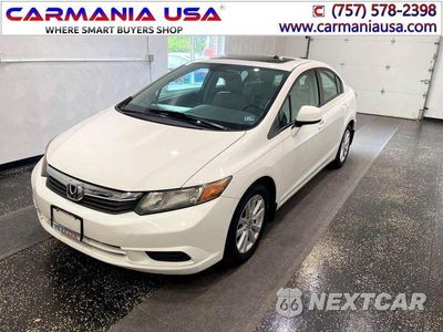 Trzecie zdjęcie samochodu z tyłu: 2012 HONDA CIVIC EXL VIN:2HGFB2F90CH501459 - miniatura