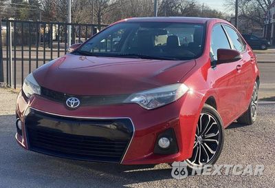 Trzecie zdjęcie samochodu z tyłu: 2014 TOYOTA COROLLA L VIN:5YFBURHEXEP105465 - miniatura