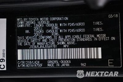 Zdjęcie 21 z 48 samochodu: 2018 TOYOTA 4RUNNER SR5/SR5 PREMIUM VIN:JTEBU5JR4J5569781 - miniatura