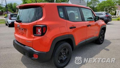 Trzecie zdjęcie samochodu z tyłu: 2017 JEEP RENEGADE SPORT VIN:ZACCJBAH3HPG14475 - miniatura