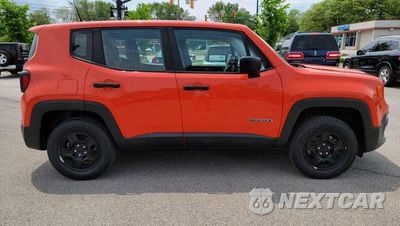 Drugie zdjęcie samochodu z przodu: 2017 JEEP RENEGADE SPORT VIN:ZACCJBAH3HPG14475 - miniatura