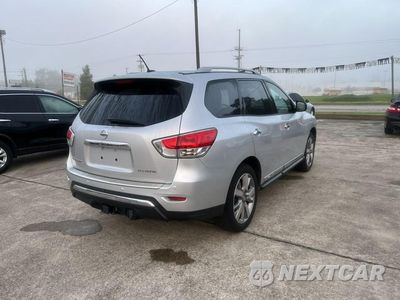 Trzecie zdjęcie samochodu z tyłu: 2014 NISSAN PATHFINDER S VIN:5N1AR2MNXEC642397 - miniatura