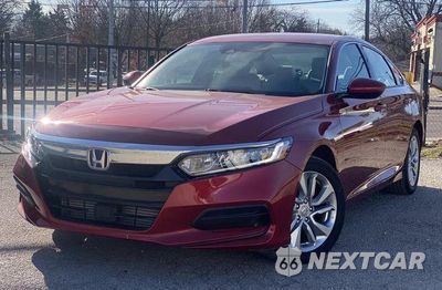 Trzecie zdjęcie samochodu z tyłu: 2020 HONDA ACCORD LX VIN:1HGCV1F14LA118024 - miniatura