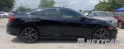 Czwarte zdjęcie samochodu z boku: 2019 HONDA CIVIC SPORT VIN:19XFC2F89KE015312 - miniatura
