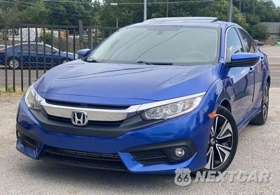 Trzecie zdjęcie samochodu z tyłu: 2016 HONDA CIVIC EX VIN:19XFC1F31GE013043 - miniatura