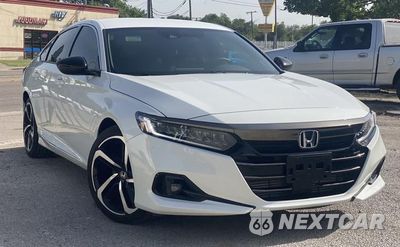 2021 HONDA ACCORD SPORT 1HGCV1F32MA046985 - główne zdjęcie licytacji z USA - miniatura
