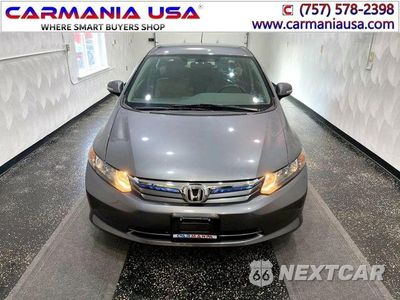 Trzecie zdjęcie samochodu z tyłu: 2012 HONDA CIVIC HYBRID VIN:JHMFB4F20CS011382 - miniatura