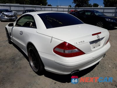 Trzecie zdjęcie samochodu z tyłu: 2007 MERCEDES-BENZ SL 550 VIN:WDBSK71F47F119156 - miniatura