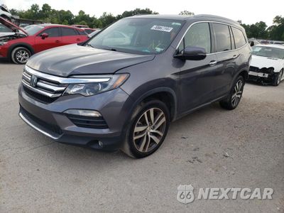 Drugie zdjęcie samochodu z przodu: 2017 HONDA PILOT ELITE VIN:5FNYF6H06HB064081 - miniatura