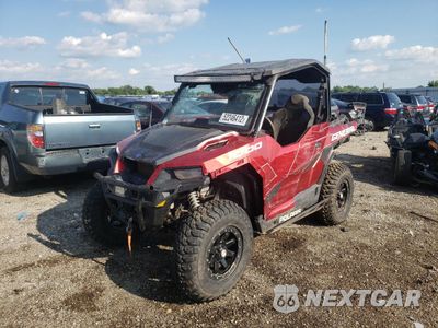 Drugie zdjęcie samochodu z przodu: 2020 POLARIS GENERAL 1000 DELUXE RIDE COMMAND VIN:3NSGAJ99XLH202923 - miniatura
