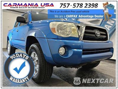 2005 TOYOTA TACOMA DOUBLE CAB PRERUNNER 5TEJU62N25Z074483 - główne zdjęcie licytacji z USA - miniatura