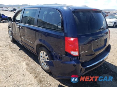 Trzecie zdjęcie samochodu z tyłu: 2014 DODGE GRAND CARAVAN SE VIN:2C4RDGBGXER299346 - miniatura