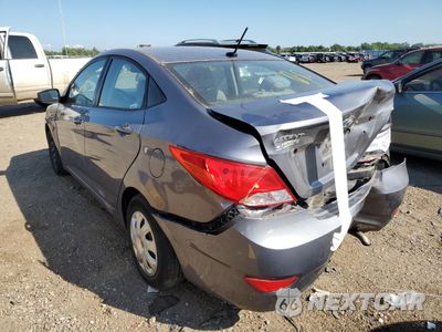 Trzecie zdjęcie samochodu z tyłu: 2017 HYUNDAI ACCENT SE VIN:KMHCT4AE6HU308182 - miniatura