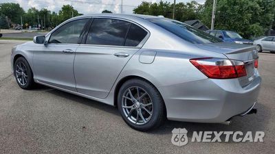 Piąte zdjęcie samochodu w środku: 2013 HONDA ACCORD EXL VIN:1HGCR3F81DA037092 - miniatura